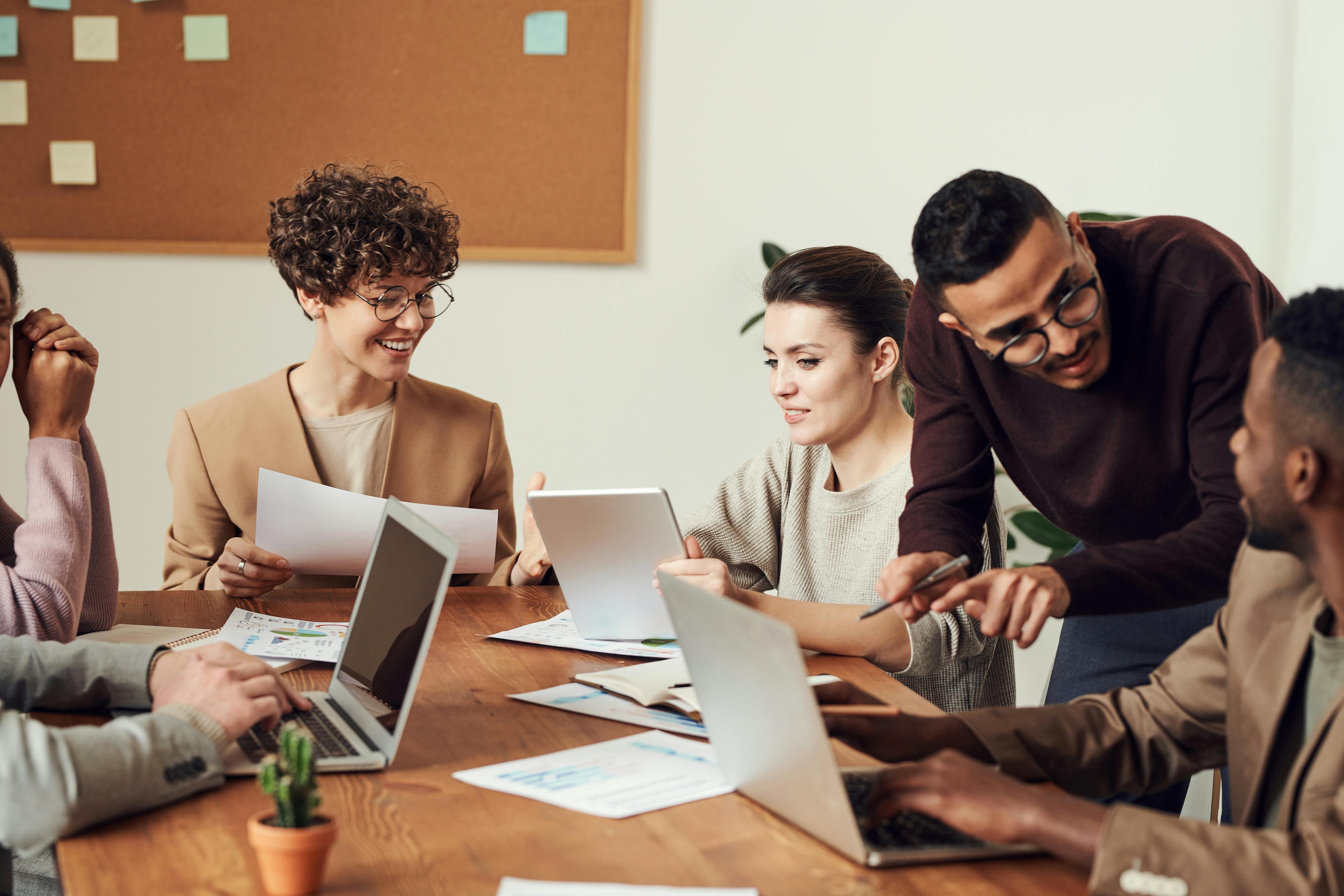 Tech professionals exploring Microsoft job opportunities